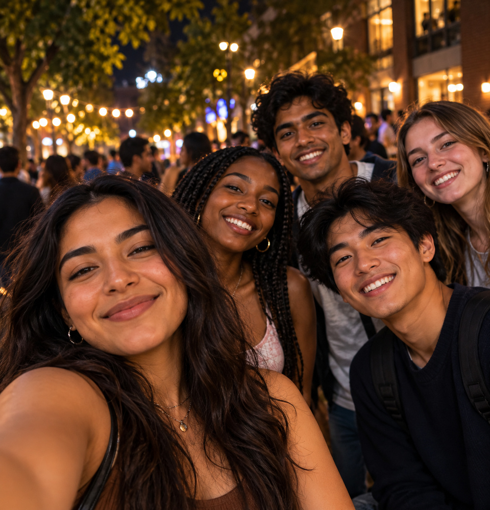 Students together